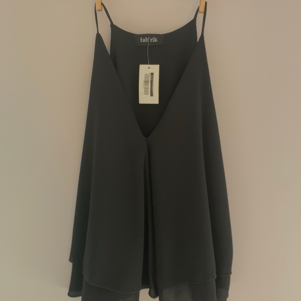 black tank top